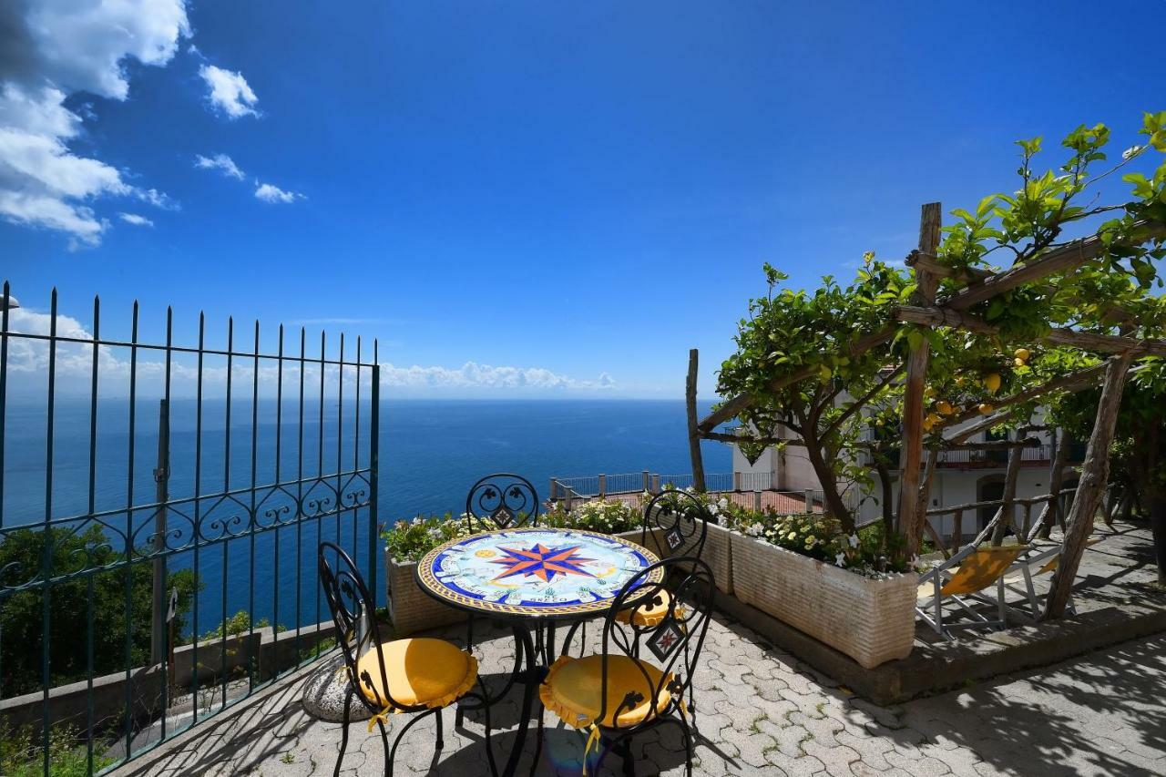 Villa Dama Di Cuori Conca dei Marini Exterior foto