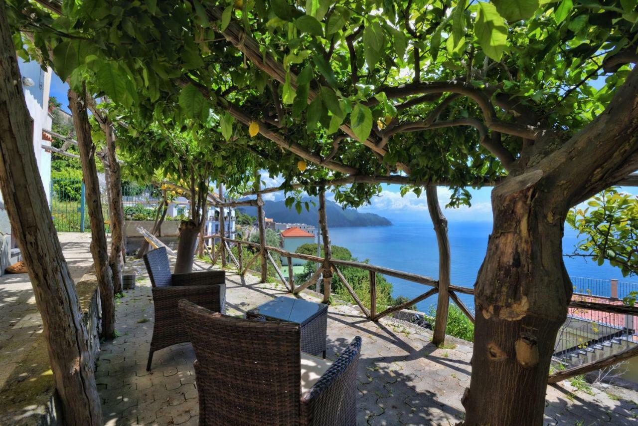 Villa Dama Di Cuori Conca dei Marini Exterior foto